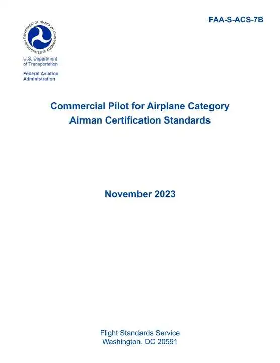 FAA ACS Commercial Pilot Cover