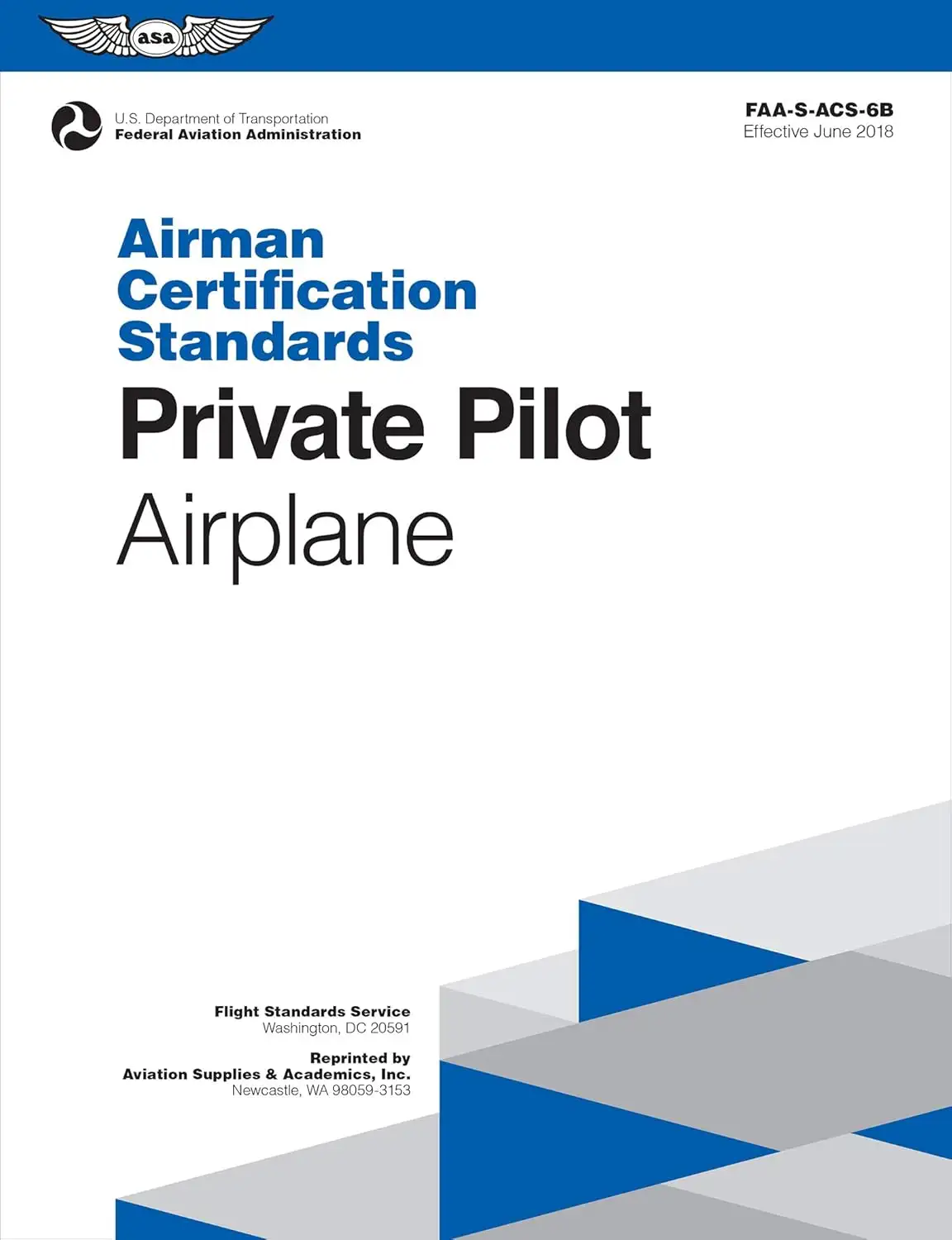 FAA ACS Private Pilot Cover