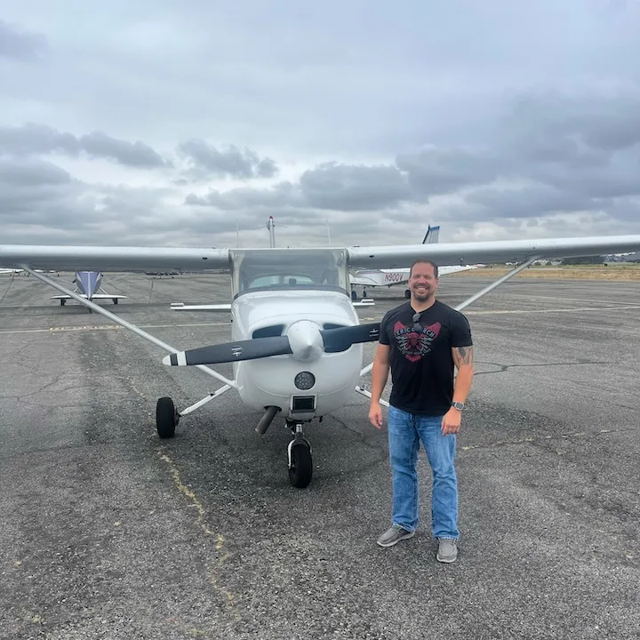 Student at NextGen Flight Academy in the Zero to Hero program