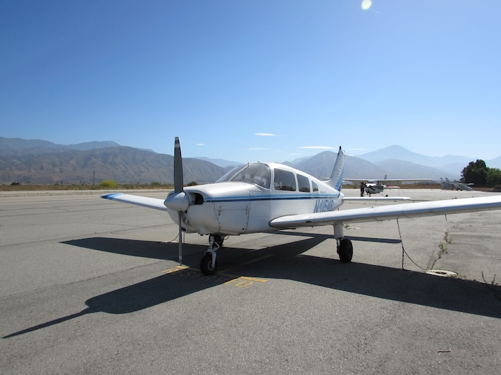 N415MS aircraft ready for IFR training