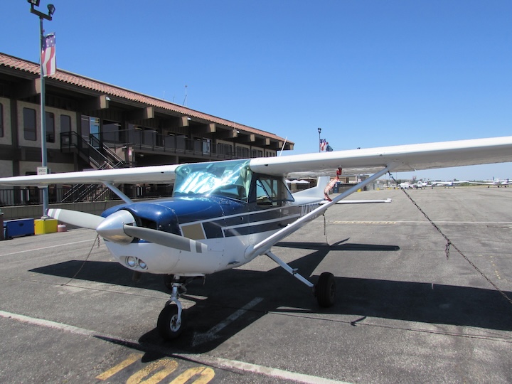 multi-engine-plane-at-redlands-airport